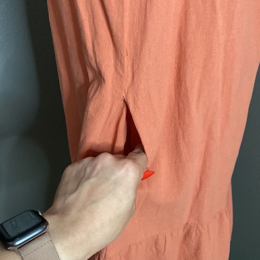 Universal Thread Apricot Womens Flutter Sleeveles… - image 6